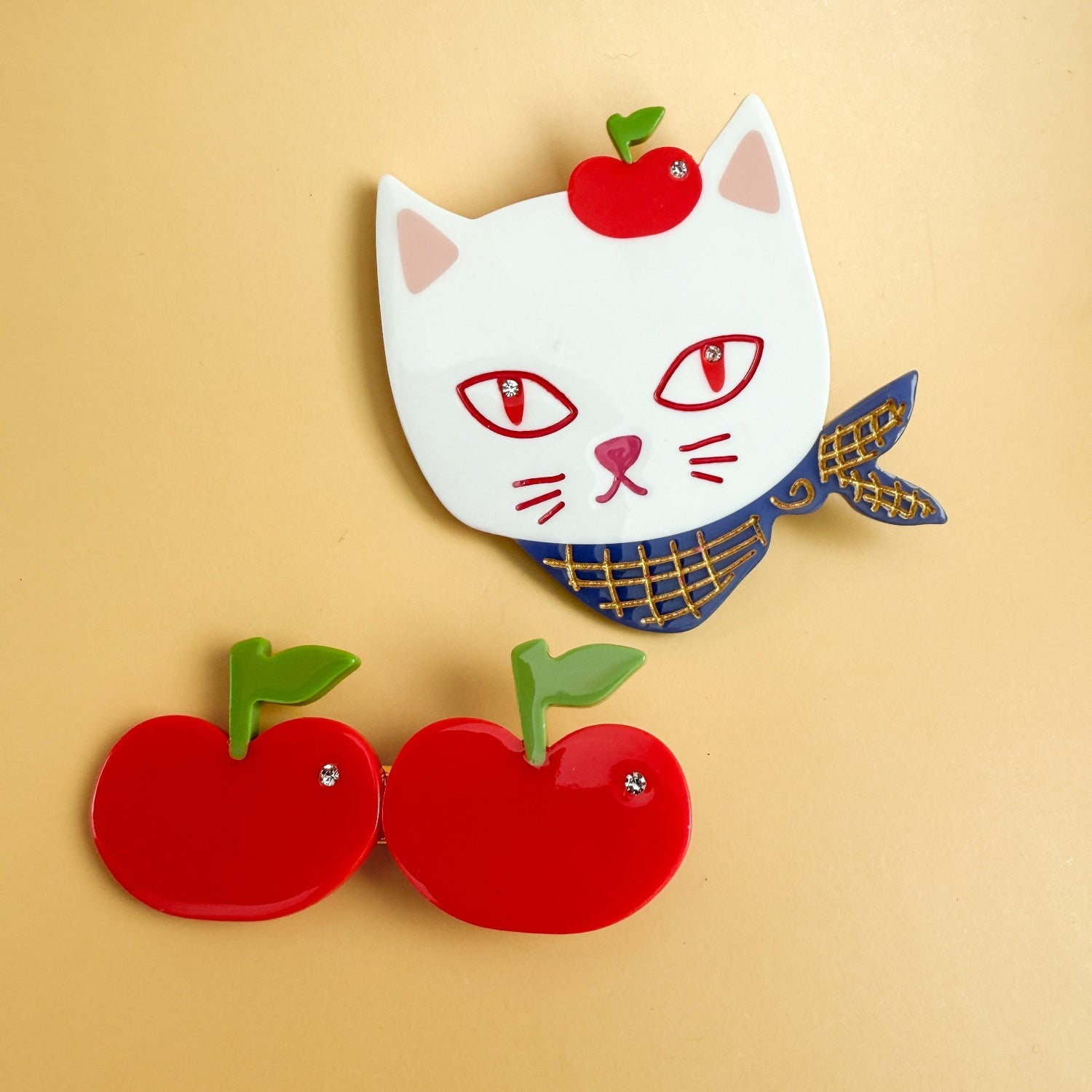cats and apples